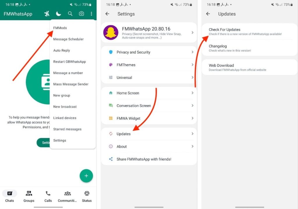 how to update gb whatsapp pro in fmwhatsapp